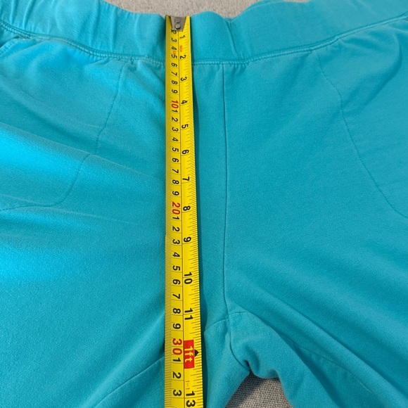 Sport Savvy French Terry Lightly Bootcut Pants Women's SZL Aqua. - Picture 9 of 16